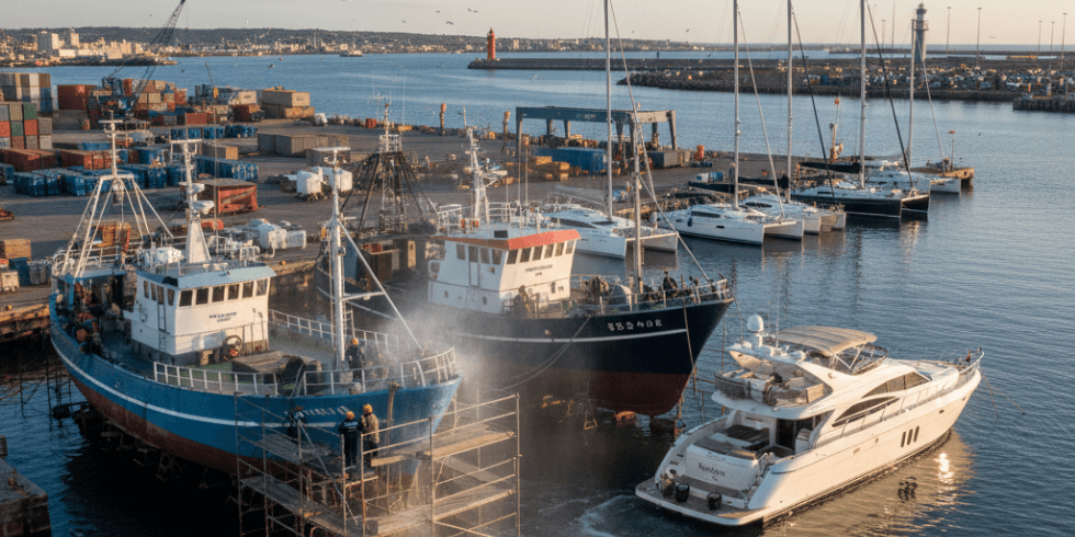 Limpeza Naval Profissional: Proteção e Manutenção para Indústrias Marítimas