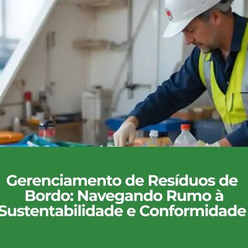 Gestão de Resíduos a Bordo – Conformidade e Sustentabilidade