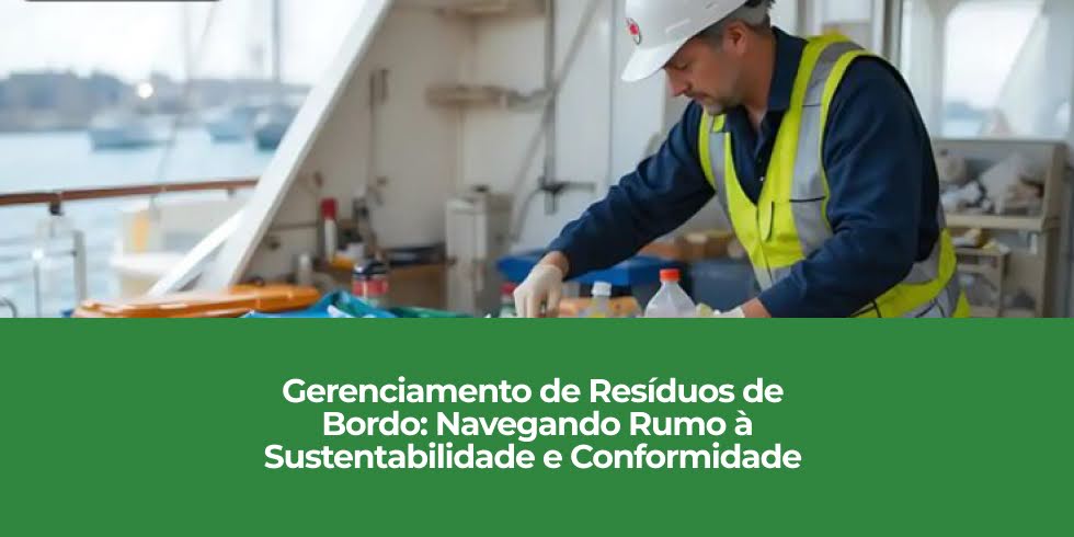Gestão de Resíduos a Bordo – Conformidade e Sustentabilidade